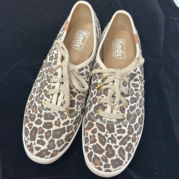 Shoes - Women’s leopard Keds. Size 7 1/2